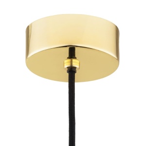 Pendul design minimalist Jesse alb, auriu 28cm 115696 universul-luminii.ro