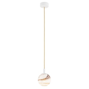 Pendul design modern ALMIROS alb - Img 1