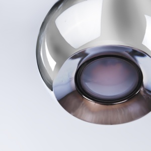 Pendul design modern Gulia 1 Chrome - Img 4