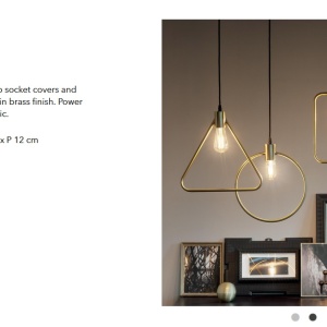 Pendul design modern minimalist ABC SP1 SQUARE 207858 - Img 3