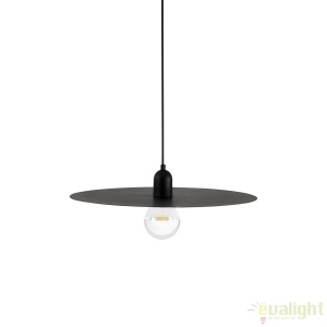 Pendul design modern minimalist PLAT negru 68145 - Img 2