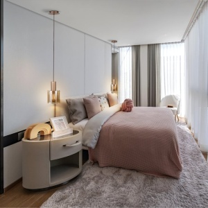 Pendul design modern Venize cupru/ chihlimbar - Img 3