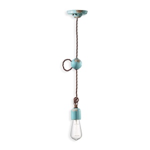 Pendul design retro realizat manual din ceramica VINTAGE