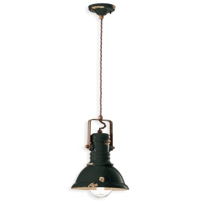 Pendul design retro realizata manual din ceramica INDUSTRIAL 216816 universul-luminii.ro