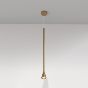 Pendul design tehnic Arrow auriu - Img 4
