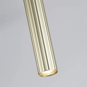 Pendul din aluminiu canelat Anna auriu - Img 2
