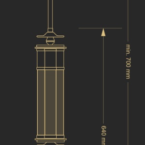 Pendul elegant design clasic Ruta 78346 universul-luminii.ro