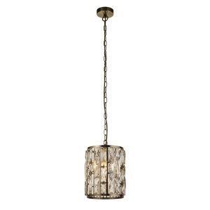 Pendul eleganta design modern Bijou alama antic/ champagne