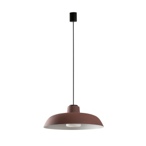 Pendul iluminat exterior decorativ IP65 SAGA Reddish brown