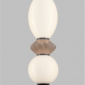 Pendul LED decorativ ceramic Mocha, Alb, PALLINA 244916 universul-luminii.ro