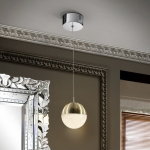 Pendul LED design modern 12 Sphere alama SV-793429 - Img 1