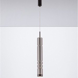 Pendul LED design modern BENTO gri fumuriu 232486 universul-luminii.ro