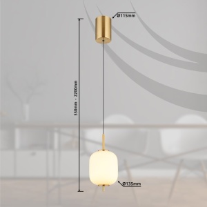 Pendul LED design modern EWALD - Img 6