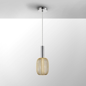 Pendul LED design modern Micron crom/auriu SV-413503 - Img 1
