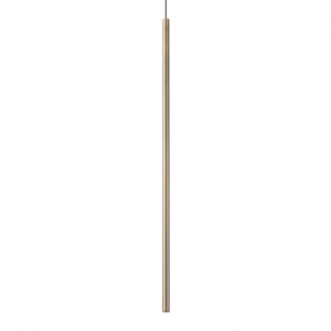 Pendul LED design tubular FILO SP1 OTTONE - Img 1