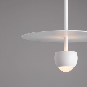 Pendul LED stil minimalist EDEM alb - Img 4