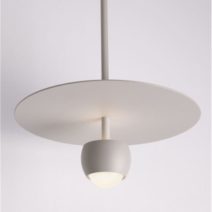 Pendul LED stil minimalist EDEM bej - Img 5