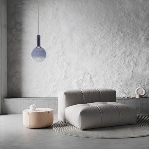 Pendul LED stil modern NOSTOS albastru 233336 universul-luminii.ro