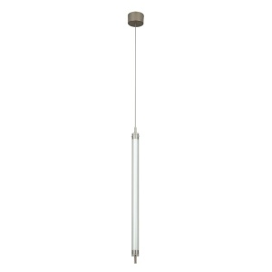 Pendul LED Vertical, Cilindric 20W 3000K BRUSHED COFFEE ZB-25169