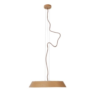 Pendul, Lustra LED din lemn design scandinav Tamago Oak 151226 universul-luminii.ro