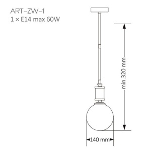 Pendul, Lustra moderna realizata manual Artu Glass 78906 universul-luminii.ro