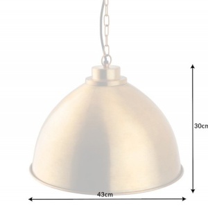 Pendul, Lustra suspendata Industrial 43cm, auriu 155916 universul-luminii.ro