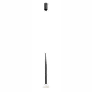 Pendul, Lustra suspendata LED modern BOSTON negru