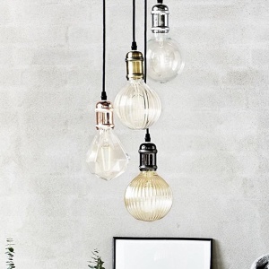 Pendul minimalist design scandinav Avra negru 84800003 NL - Img 4
