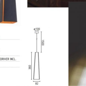Pendul modern inaltime 186cm LED Pluma 64172 173486 universul-luminii.ro