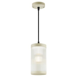 Pendul pentru iluminat exterior IP54 Coupar bej nisip 115176 universul-luminii.ro