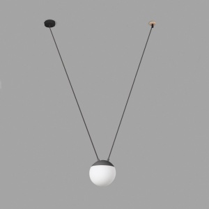 Pendul stil minimalist MINE GLASS SPACE gri 1L - Img 4