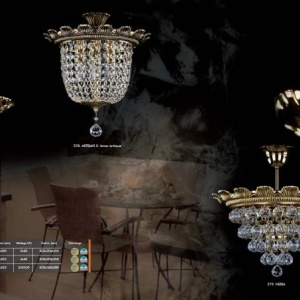 Plafonier cristal Bohemia diametru 28cm ARTEMIS I. CE 54116 universul-luminii.ro