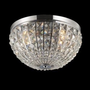Plafonier cristal Venezian diam. 30 cm CALYPSO PL4 066400
