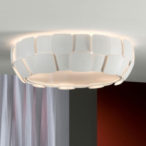 Plafonier modern, diam.46cm, LED Quios 124011