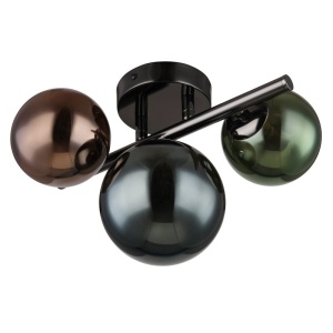 Plafoniera 3L design modern Riha color - Img 3