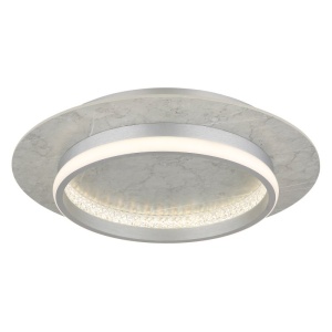 Plafoniera argintie LED CCT cu telecomanda MARY