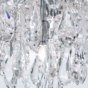 Plafoniera cristal K9 design elegant CELESTE D-45 crom 234746 universul-luminii.ro