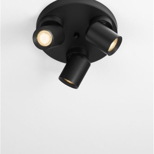 Plafoniera cu 3 spoturi Amecy negru 229306 universul-luminii.ro
