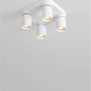 Plafoniera cu 4 spoturi Amecy alb 229286 universul-luminii.ro