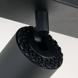 Plafoniera cu 5 Spoturi stil minimalist modern SEAN negru 235406 universul-luminii.ro