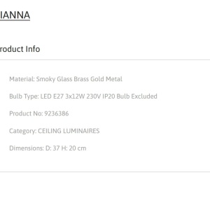 Plafoniera design modern SIANNA 3L 221706 universul-luminii.ro