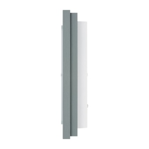 Plafoniera din lemn si sticla TABOR 52x52cm, night sage - Img 4
