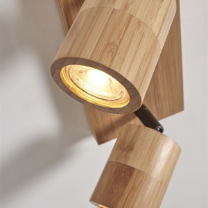 Plafoniera eco din bambus Java/2xGU10, natural 182056 universul-luminii.ro