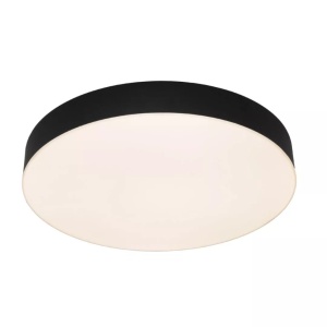Plafoniera LED baie cu protectie IP44, Plastic, Negru, Lumos 30cm 245546 universul-luminii.ro