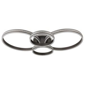 Plafoniera LED CCT GROUNI aluminiu titan mat 591736 universul-luminii.ro