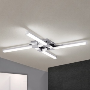 Plafoniera LED cu protectie IP44 Argo DL 7-636/4 chrom OR 68736 universul-luminii.ro