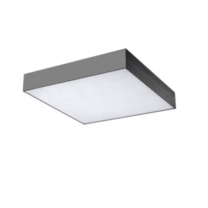 Plafoniera LED cu telecomanda design slim MONZA S 30 CCT neagra