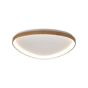 Plafoniera LED cu telecomanda NISEKO II Triangular Gold 50W