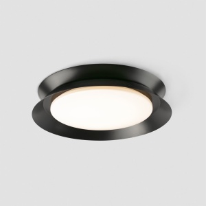 Plafoniera LED design circular 45cm TENDER negru - Img 2