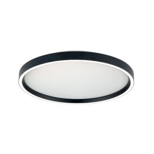 Plafoniera LED design circular MASCA D-40cm negru 155696 universul-luminii.ro